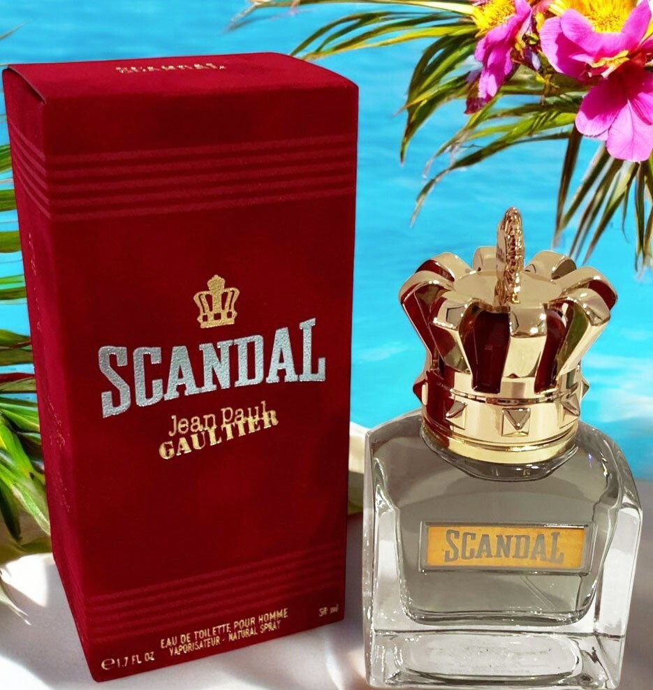 Jean Paul Gaultier Scandal Men EDT Spray 1.7oz / 50ml Authentic New Unsealed Box