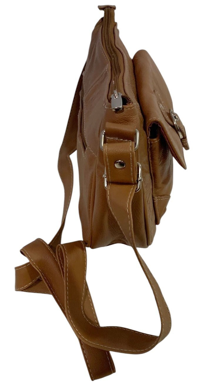 Brown Women Vintage Leather Messenger Cross Body Bag Handbag Purse Hobo Satchel