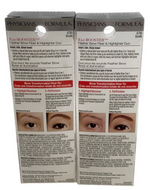 2 Physicians Formula Feather Brow 6785 BRUNETTE Fiber & Highlighter 2-in-1 Duo