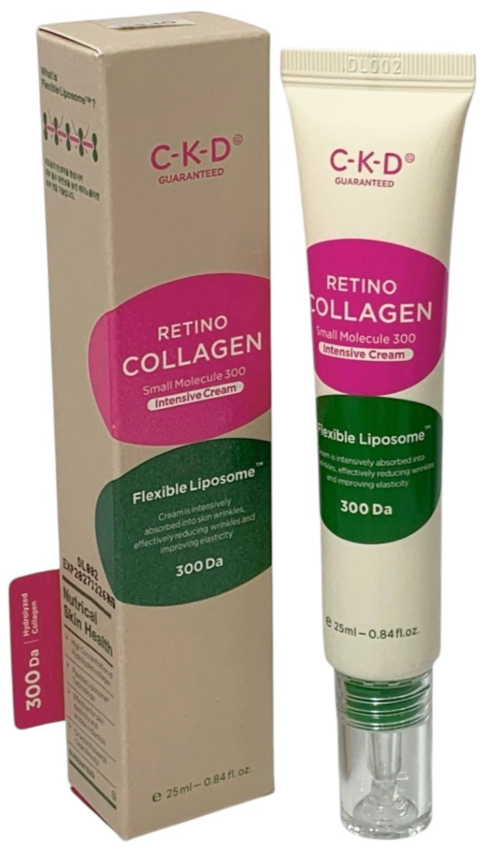 CKD RETINO Collagen Small Molecule 300 Intensive Cream Flexible Liposome  25ml
