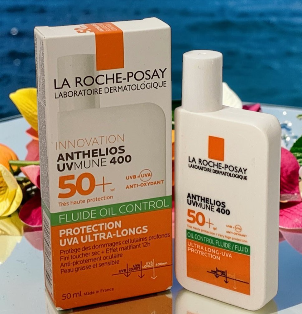 La Roche Posay Anthelios UVMune 400 Fluid Oil Control SPF50+ 50ml Exp: 09/2028