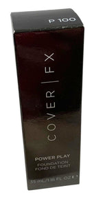 Cover FX Power Play Foundation P  100 Full Size 1.18 oz/35ml, Made in Italy