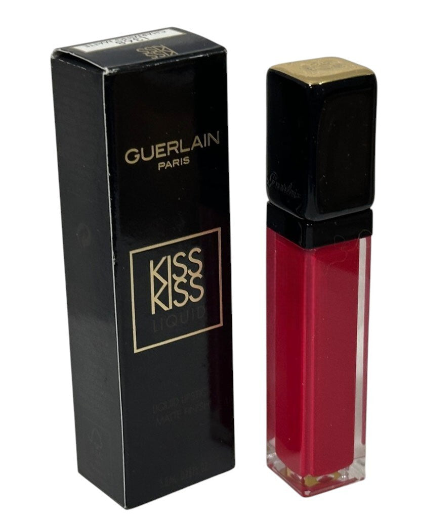 Guerlain Kiss Kiss Liquid Lipstick Matte Finish L368 Charming Matte 0.19oz/5.8ml