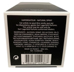 Karl Lagerfeld BOIS D'AMBRE Eau de Toilette Spray for Men 3.3oz NEW UNSEALED BOX