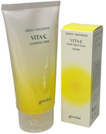 GOODAL GREEN TANGERINE VITA-C DARK SPOT CARE SERUM 40ml and CLEANSING FOAM 150ml