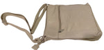 IVORY WOMEN MEDIUM COWHIDE LEATHER CROSS BODY SHOULDER BAG HANDBAG PURSE HOBO