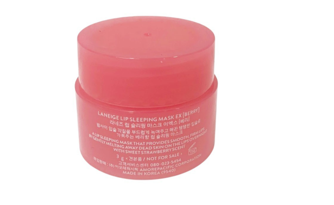 LANEIGE Lip Sleeping Mask EX Berry 3g Lip Care Moisture Treatment Set of 5