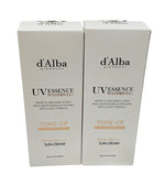 D'ALBA Waterfull UV Essence Tone-Up Sun Cream Pink Correcting 50ml+50ml Duo SET