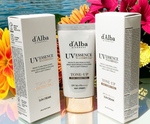 D'ALBA Waterfull UV Essence Tone-Up Sun Cream Pink Correcting 50ml+50ml Duo SET