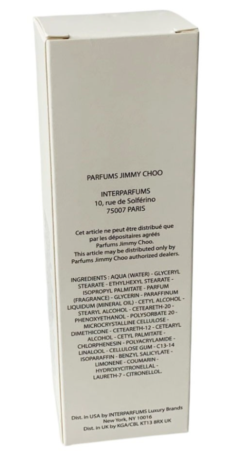 JIMMY CHOO I WANT CHOO FOREVER PERFUMED BODY LOTION 100 ml /3.3 fl oz NEW in BOX