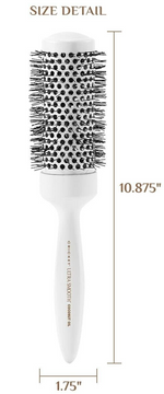 Cricket ULTRA SMOOTH Coconut 1.75” Thermal Ceramic Barrel Hair Brush Anti-Static
