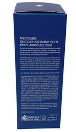 MEDICUBE - One Day Exosome Shot Pore Ampoule 2000 [30ml] New in Box Exp. 01/2028