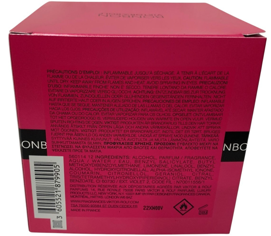 Viktor & Rolf Bonbon Eau de Parfum Spray  1.7 oz / 50 ml New Sealed Box