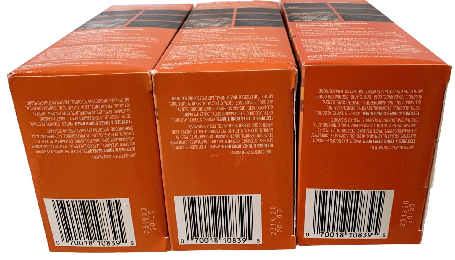3-Clairol Textures & Tones 1B Silken Black Permanent Hair Color No Ammonia
