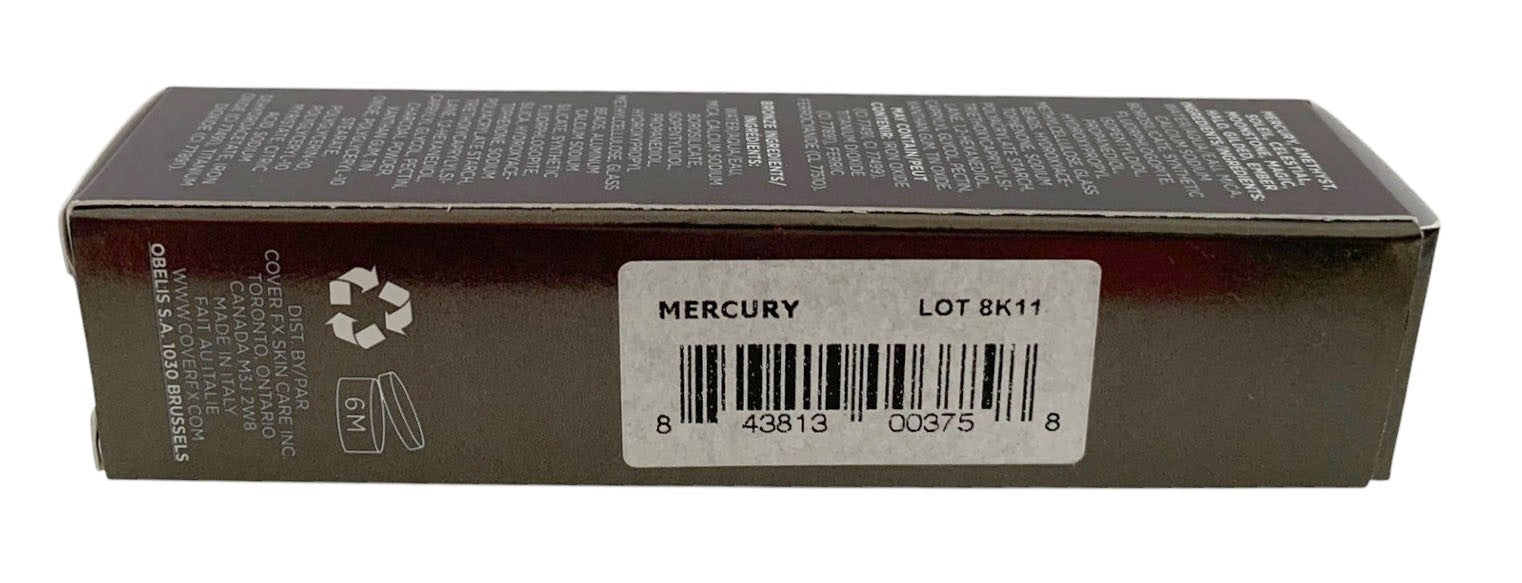 COVER FX SHIMMER VEIL-MERCURY Weightless Cream Shimmer 0.14oz/4ml Made in Italy