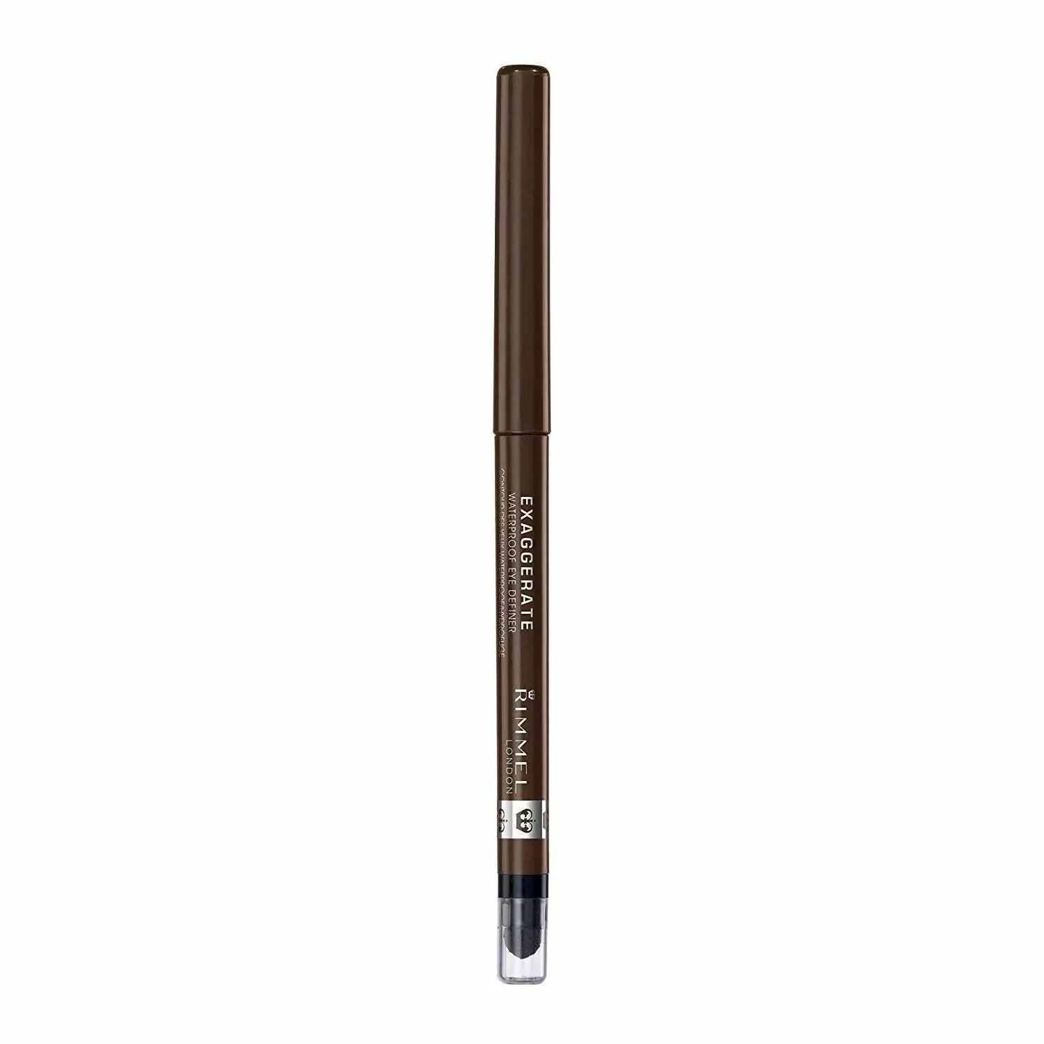 Rimmel Exaggerate Waterproof 10 Hr Eye Definer 212 Rich Brown 0.28g/0.1oz Sealed
