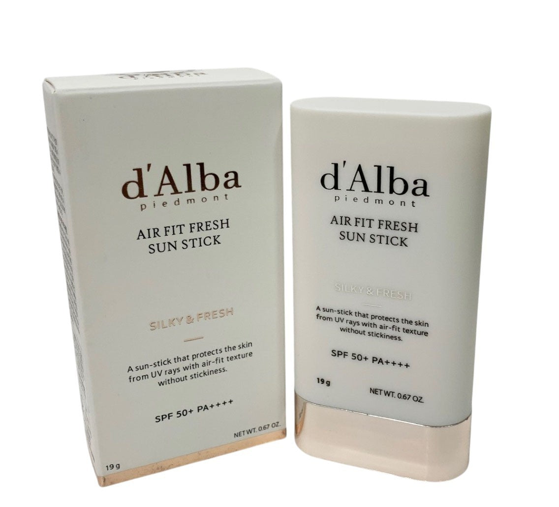 D'ALBA Air Fit Fresh Sun Stick SPF50+ PA++++ 19g UV Sunscreen Sun Block  Ex 4/28