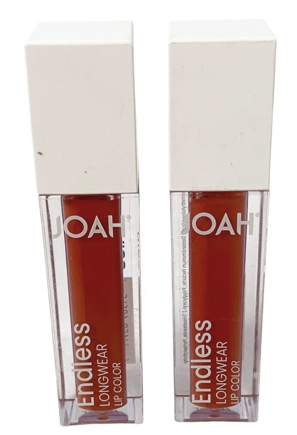 JOAH ENDLESS LONGWEAR LIP COLOR JSLL07 FLIRTING PACK OF 2