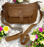 Brown Women Vintage Leather Messenger Cross Body Bag Handbag Purse Hobo Satchel