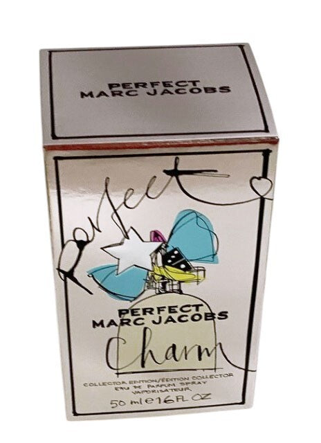 Marc Jacobs Perfect Charm Collector Edition EDP Spray 1.6Oz AUTHENTIC UNSEALED