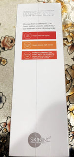 Skin Inc Voyage Tri Light Glasses For Bright Eyes LED Light NEW SEALED BOX