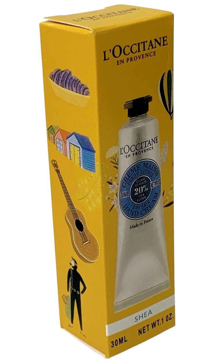 L’Occitane En Provence Shea Butter Hand Cream Dry Skin 30ml/1oz Set of 3 Ex 7/28