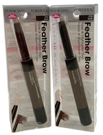 2 Physicians Formula Feather Brow 6785 BRUNETTE Fiber & Highlighter 2-in-1 Duo