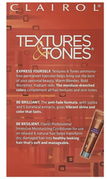 Clairol Textures & Tones Permanent Haircolor Fade Resistant 4RV Blazing Burgundy