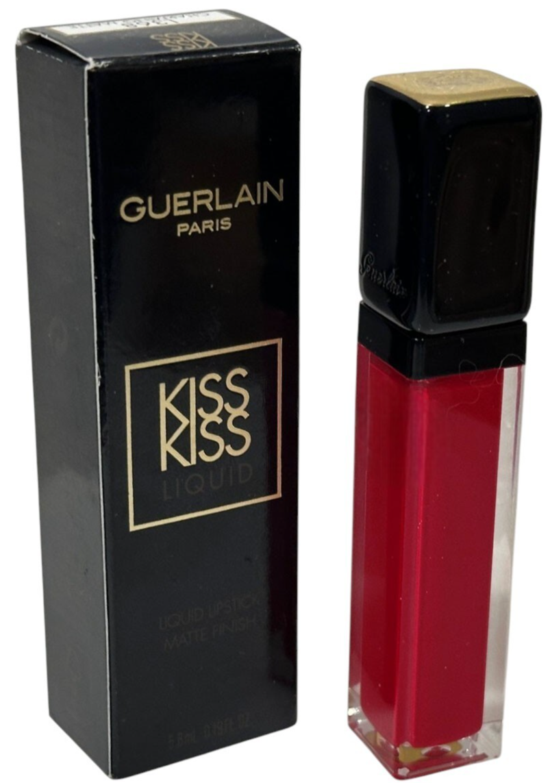 Guerlain Kiss Kiss Liquid Lipstick Matte Finish L368 Charming Matte 0.19oz/5.8ml