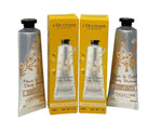 L'OCCITANE PROVENCE AROUND THE WORLD CHERRY BLOSSOM HAND CREAM 30ml SET OF 2