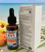 4 IN 1 FACIAL SERUM 30% Vitamin C Hyaluronic Acid Niacinamide Vitamin E 30ml/1oz