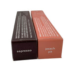 Rhode Peptide Lip Tint 10ml Shea Butter Sheer SET of 2: ESPRESSO & PEACH PIT