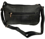 Black Women Vintage Leather Messenger Cross Body Bag Handbag Purse Hobo Satchel