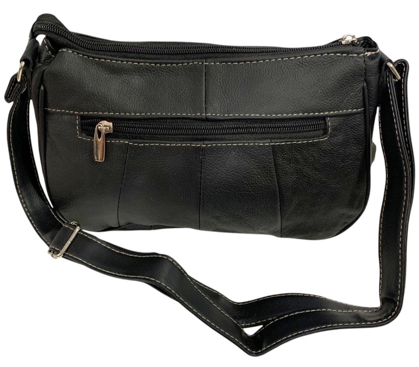 Black Women Vintage Leather Messenger Cross Body Bag Handbag Purse Hobo Satchel