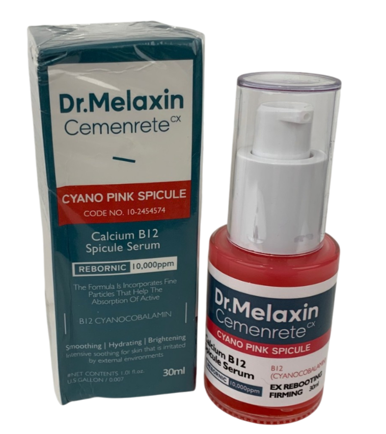 Dr.Melaxin Cemenrete Cyano Pink Spicule Serum 30ml /1.01oz Exp. Date 09/2028