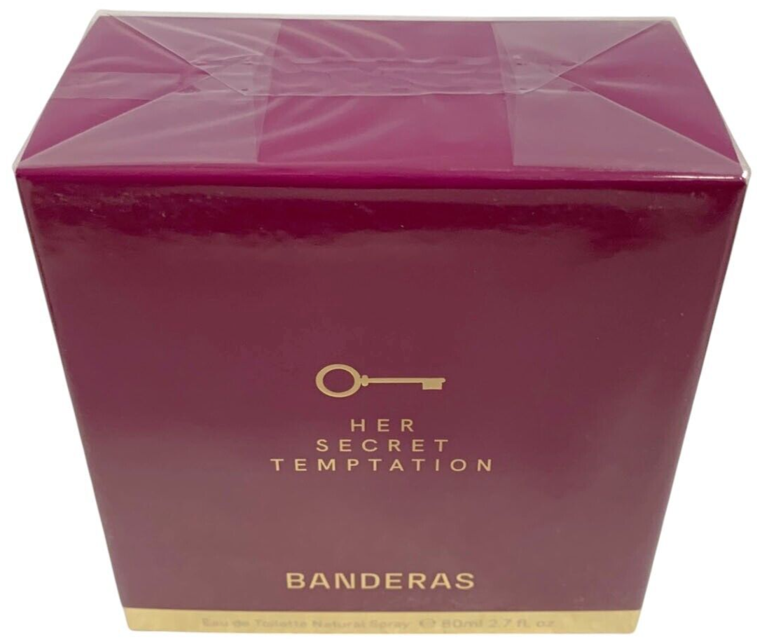 Antonio Banderas Women's Her Secret Temptation EDT Spray 2.7oz & Deodorant 5.1oz