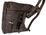 Brown Women Vintage Leather Cross Body Shoulder Bag Handbag Purse Hobo Satchel