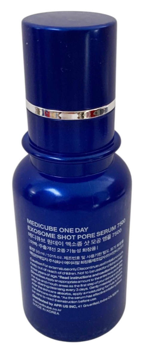 Medicube One Day Exosome Shot 7500 Serum 30ml/1.01oz Exp. Date 01/2028