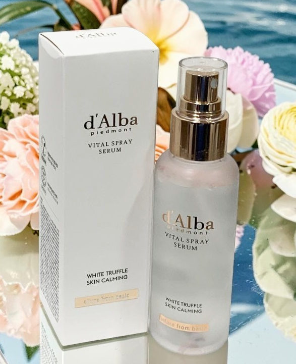 D'Alba White Truffle Skin Calming Vital Spray Serum 100ml/3.4oz Fresh Exp 1/2029