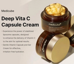 Medicube Deep Vita C Capsule Cream-Brightening & Hydrating Vitamin C Moisturizer