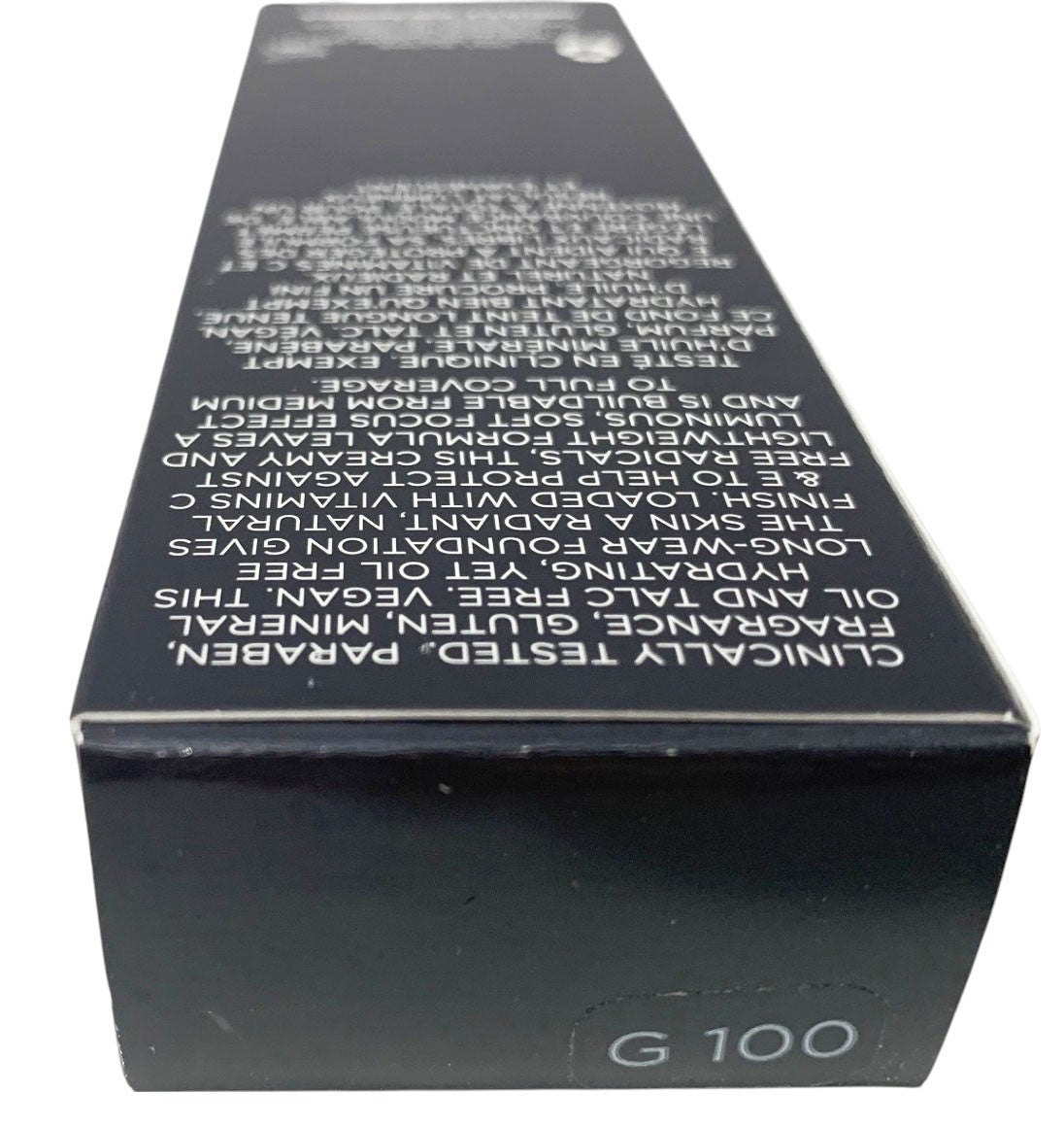Cover FX Natural Finish Foundation - G 100 - 1oz/30ml -Sealed - New in Box