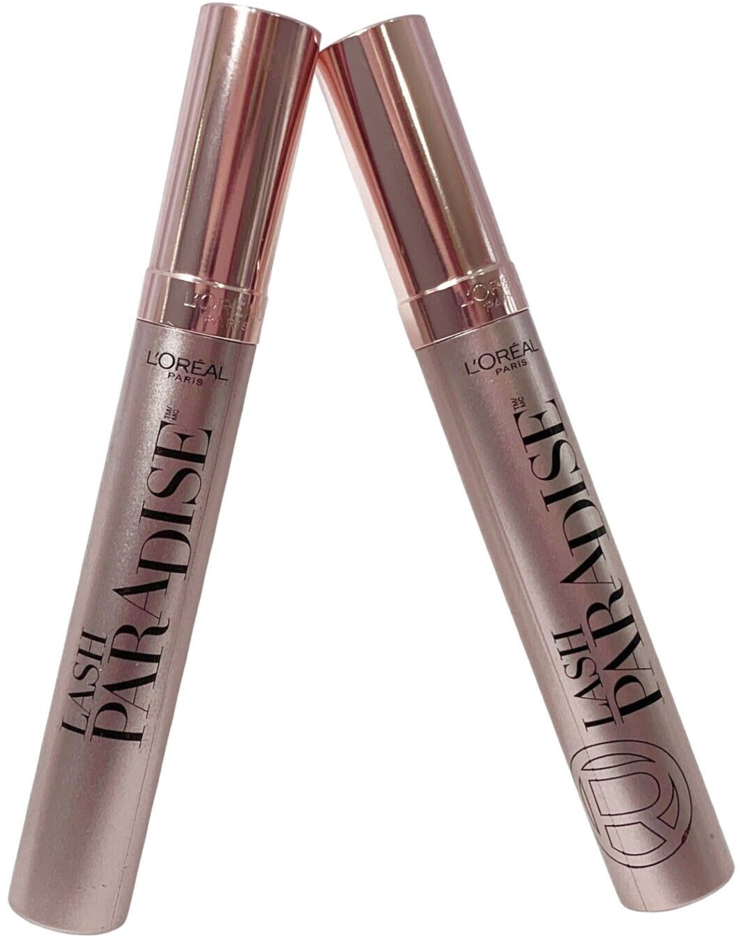 2-L'Oréal Voluminous Lash Paradise Washable Mascara, Blackest Black 0.28oz Each