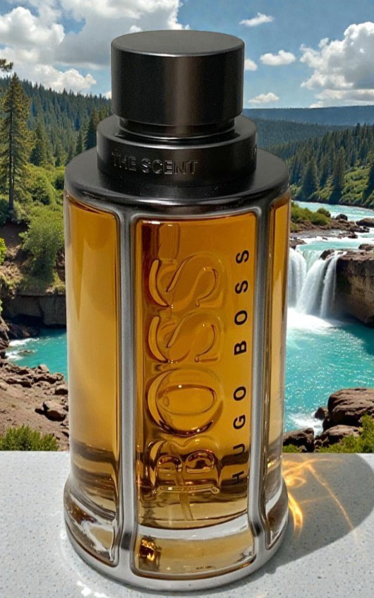 Hugo Boss The Scent Eau De Toilette Spray For Men 100ml / 3.3oz New in White Box