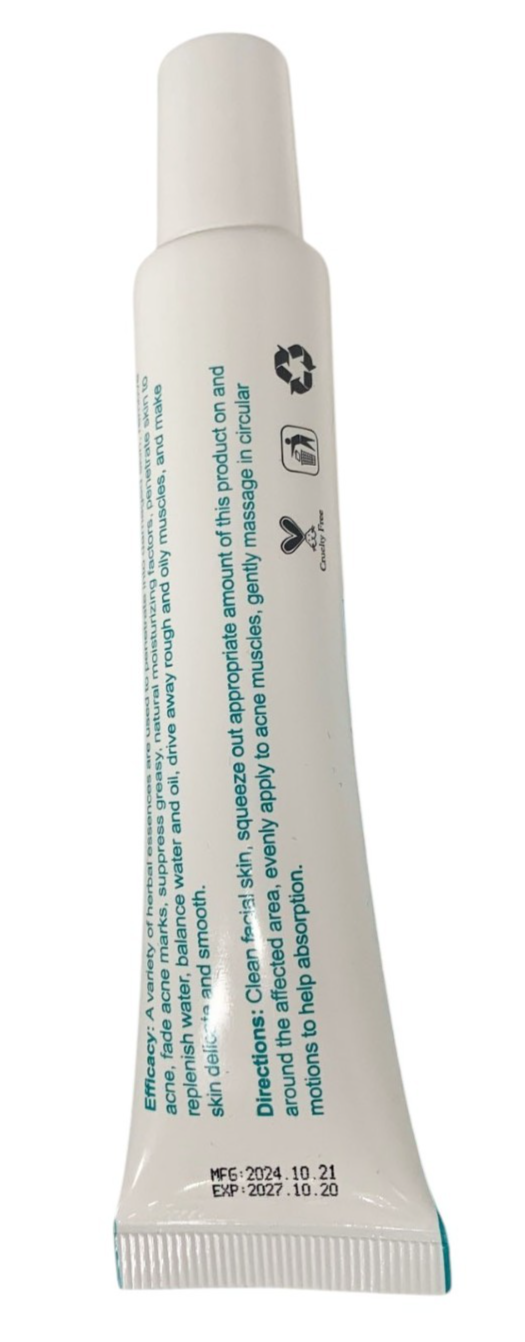 Salicylic Acid Acne Cream Anti-Pimple Spot Treatment Oil Control Skin Care 30ml
