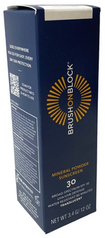 Brush On Block SPF 30 Mineral Powder Sunscreen Translucent 3.4g/.12oz EXP 02/26
