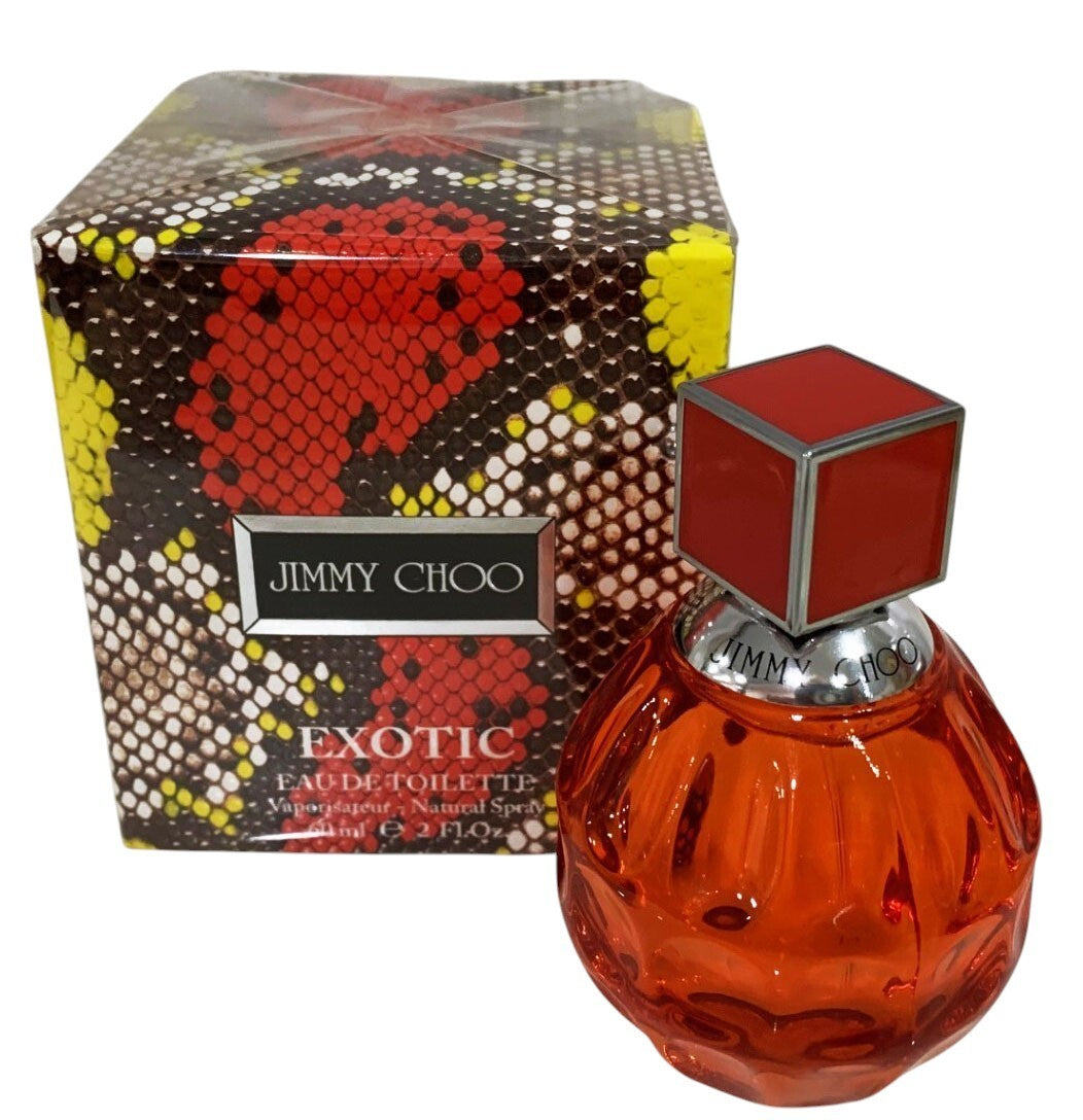 JIMMY CHOO EXOTIC Eau De Toilette Natural Spray 2.0oz/60ml  Authentic Sealed