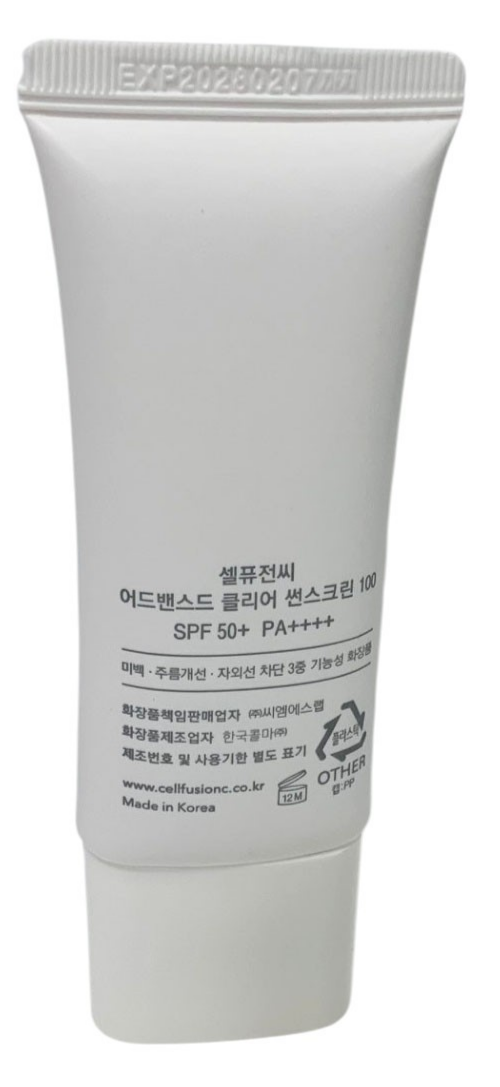 Cell Fusion C Advanced Clear Sunscreen 100 SPF 50+/PA++++ 35ml x 2ea K-Beauty