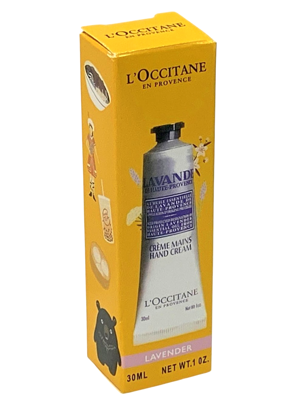 L'OCCITANE PROVENCE AROUND THE WORLD LAVANDER HAND CREAM 30mL/1oz SET OF 2