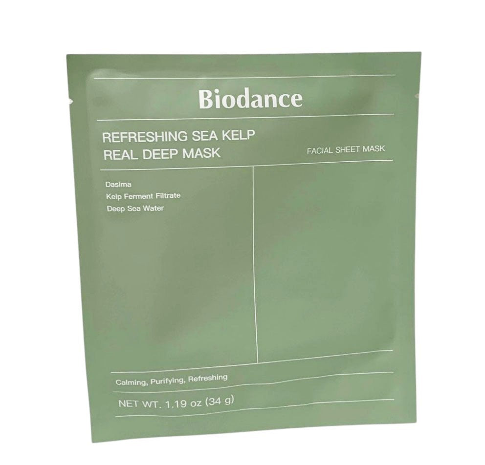BIODANCE REFRESHING SEA KELP REAL DEEP MASK - 8 Pack