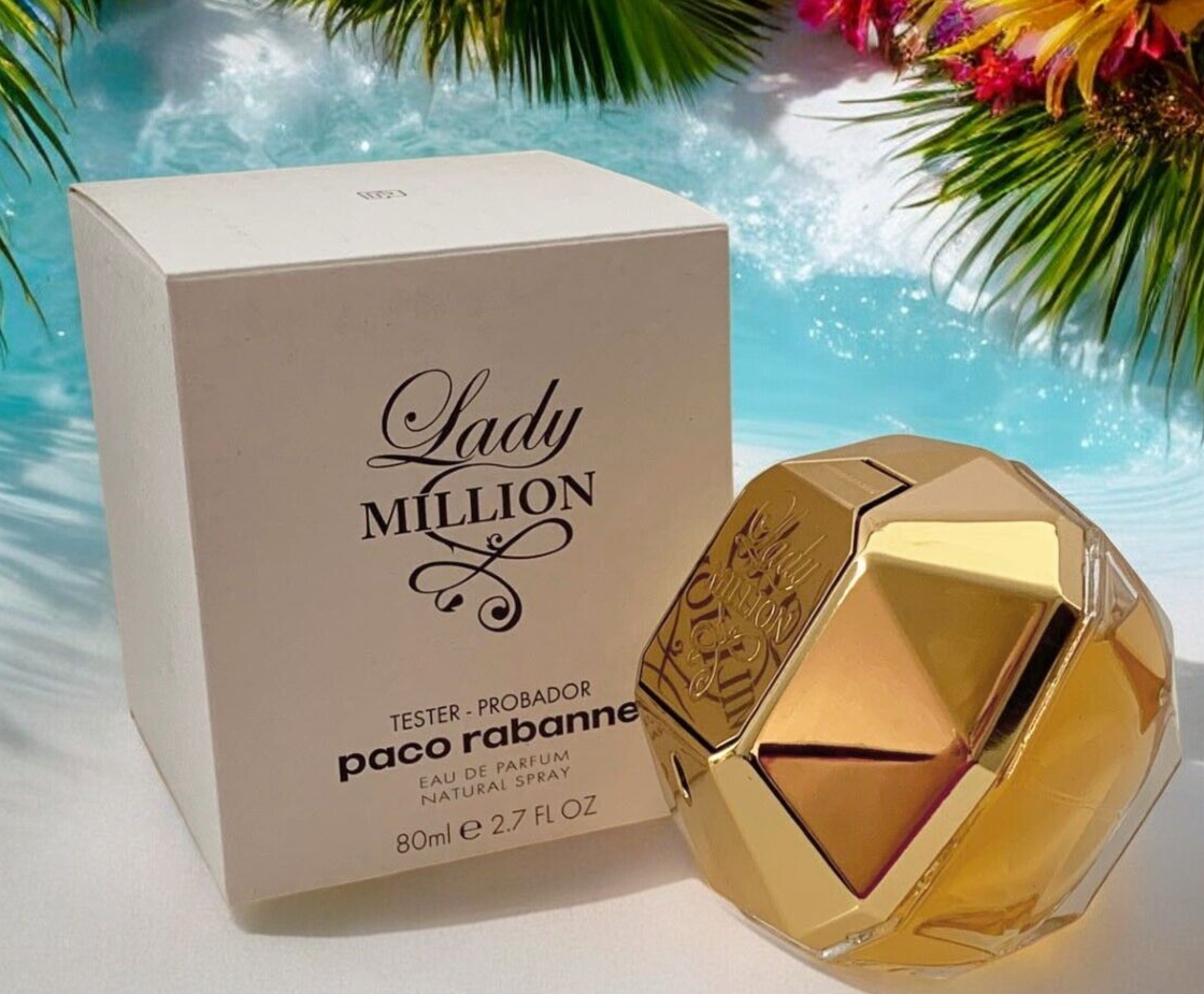 LADY MILLION by Paco Rabanne EDP 2.7oz EDP Perfume For Women NEW AUTHENTIC